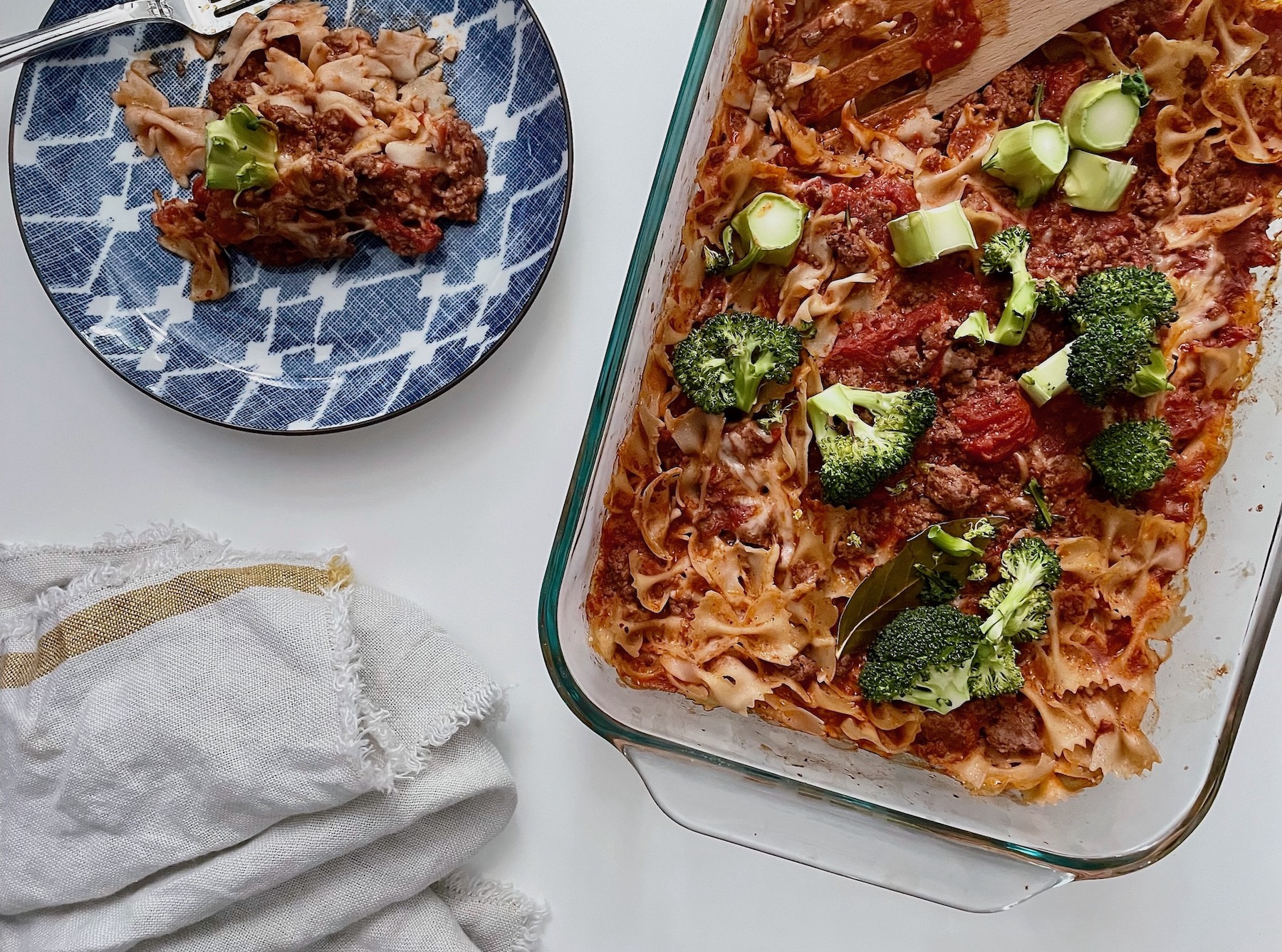 Baked Pasta with Broccoli